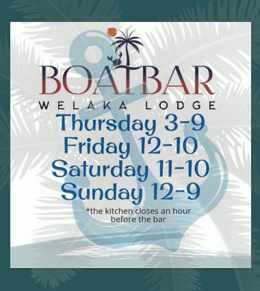 Boat Bar Hours